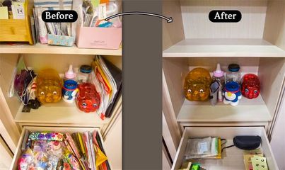 9名整理師7小時魔法改造 從雜物山到溫馨家，99㎡三口之家的收納新生